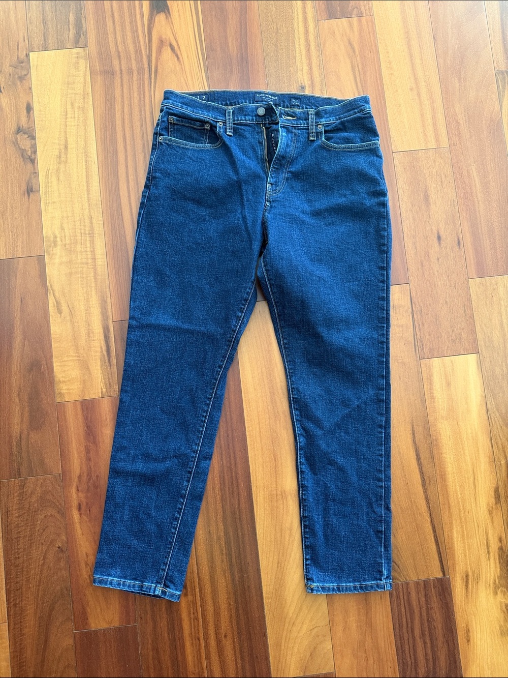 Lucky Brand Men’s Jeans in Dark Blue Wash 34W/32L